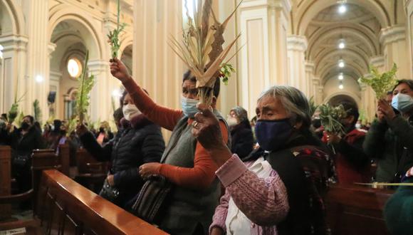 Se tiene prevista la masiva concurrencia de fieles a diferentes iglesias de Lima con motivo de los días de Semana Santa | Foto; MPH