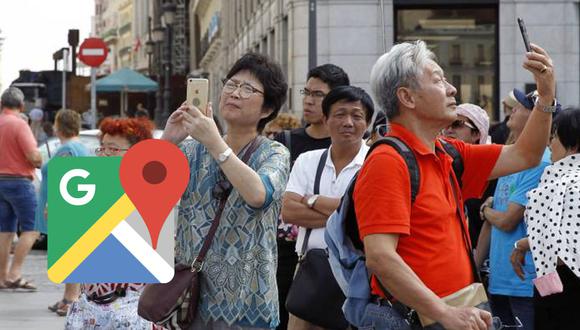 Esta es la insólita reacción de un grupo de turistas chinos al ver las cámaras de Google Maps.