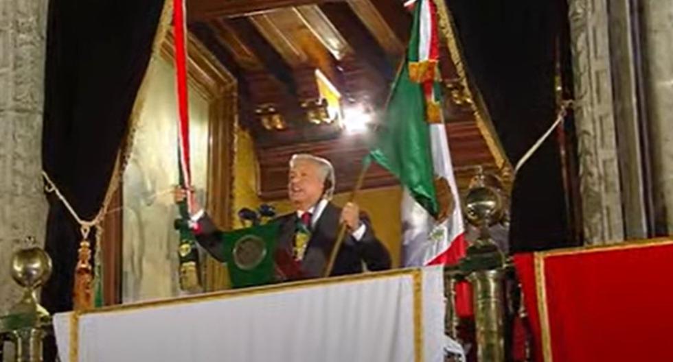 AMLO gave the Cry of Independence 2023 at the Zócalo in Mexico City