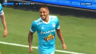 Sporting Cristal se adelantó: gol de Alejandro Hohberg de penal ante Alianza Lima | VIDEO