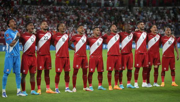 La selección peruana alineó así ante México en partido amistoso de setiembre pasado. (Foto: AFP)