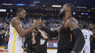 NBA: Durant aseguró estar "al mismo nivel" que LeBron James