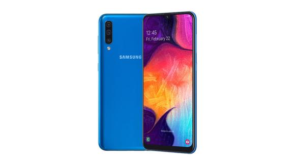 El Galaxy A50 es el smartphone que se encuentra justo en el medio del portafolio de la nueva familia Galaxy A 2019 de Samsung.