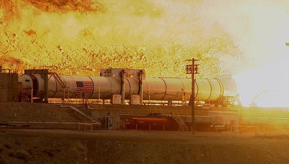 NASA prueba uno de los motores del cohete que llegaría a Marte