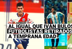 Iván Bulos se retira del fútbol: el adiós anticipado de los jugadores que no pudieron derrotar a las lesiones