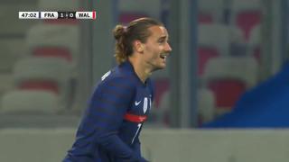 Francia vs. Gales: Antoine Griezmann anotó un golazo para el 2-0 tras taco de Mbappé [VIDEO]