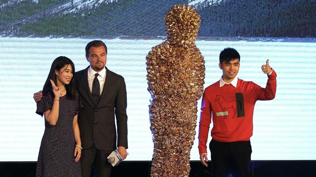 Leonardo DiCaprio llegó a China con "The Revenant" [FOTOS] - 3