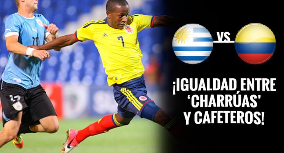 Uruguay reparte puntos con Colombia por el Sudamericano Sub 20. (Foto: La Nueve)