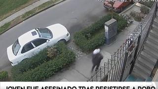 Los Olivos: joven que se dirigía a su primer día de trabajo murió de un disparo tras resistirse al robo de su celular | VIDEO