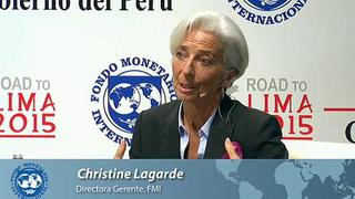 Lagarde: "Muchos de los empresarios más exitosos han fracasado"