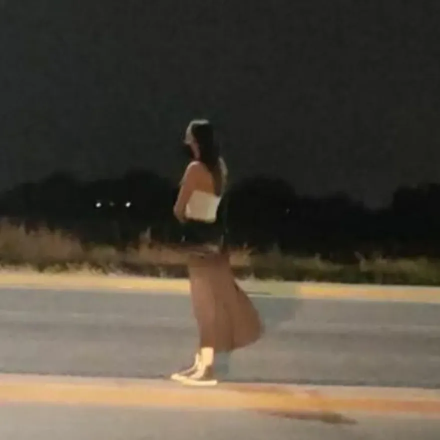 The last photo we have of Debanhi Escobar and that was allegedly taken by the driver who looked for her at the party to take her home (Credit: Instagram/@debanhi.escobar).