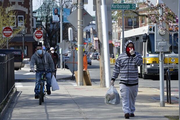 Calles de Estados Unidos en medio de la emergencia por el COVID-19 (Foto: AFP)