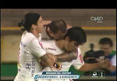 Universitario ganó a Ayacucho FC con estos goles (VIDEO)