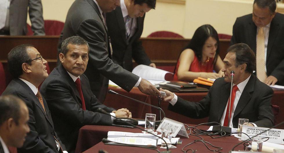 El ex presidente Ollanta Humala negó que haya evitado responder ante la Comisión Madre Mía presidida por Héctor Becerril. (USI)