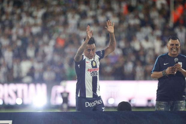 Christian Cueva stepped on Matute's lawn for the first time since his return to Alianza Lima.  Photo: Jesus Saucedo / @photo.gec