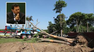 Lima autorizó denunciar a alcalde Ocrospoma por obras en parque Próceres