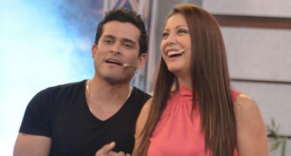 Karla Tarazona y Christian Domínguez. (Foto: Difusión)
