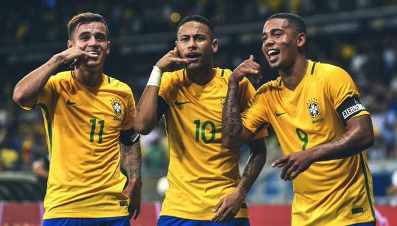 La selección brasileña se medirá ante Croacia (9:00 a.m. EN VIVO ONLINE vía DirecTV Sports HD) por un amistoso internacional previo a Rusia 2018. El encuentro se disputará en el Estadio de Anfield (Foto: AFP)