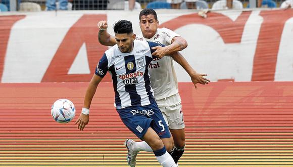 Alianza Lima y Universitario pelean por conseguir el título del Torneo Apertura 2023. Foto: Violeta Ayasta / @photo.gec