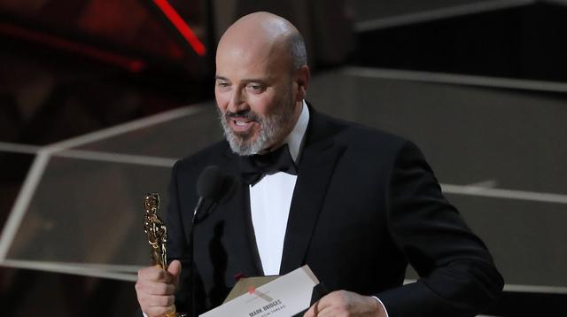 Mark Bridges, ganador del Oscar 2018 a Mejor diseño de vestuario. (Foto: Reuters)
