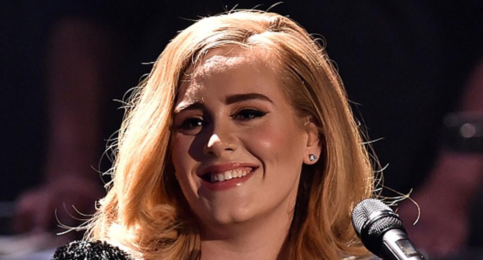 Adele genera polémica con foto que subió a Twitter. (Foto: Getty Images)
