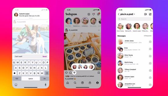 Instagram prueba una nueva función para acceder a los últimos reels compartidos con amigos. (Foto: Instagram)