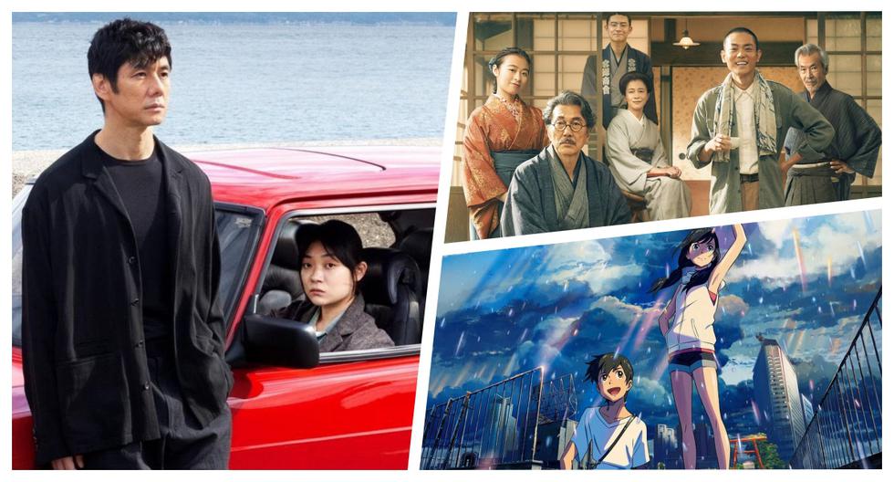 Algunas películas del Festival de Cine Japonés: "Drive My Car", "Father of the Milky Way Railroad" y "Weathering with You".