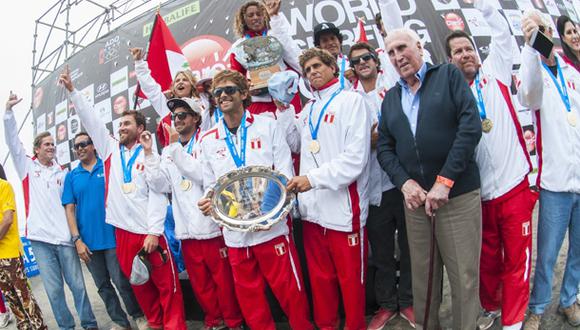 Perú también se coronó campeón en equipos de Mundial ISA