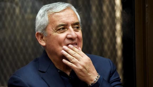 La fiscalía de Guatemala acusa a Otto Pérez Molina de liderar la estructura denominada “La Línea”, que a través de sobornos y comisiones pagadas en las principales aduanas del país defraudaron al Estado. (Foto: AFP)