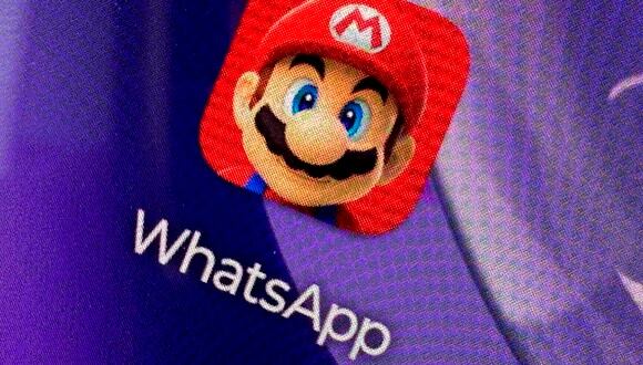 De esta manera podrás cambiar el ícono de WhatsApp por el de Mario Bros: La película. Sigue estos pasos. (Foto: MAG - Rommel Yupanqui)