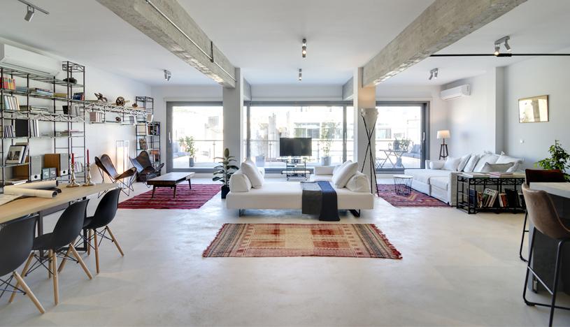 Este loft tiene 189 m2 y se encuentra en el corazón del centro histórico de Atenas, Grecia, un entorno urbano único al pie de la Acrópolis. (Foto: I&O Photography)