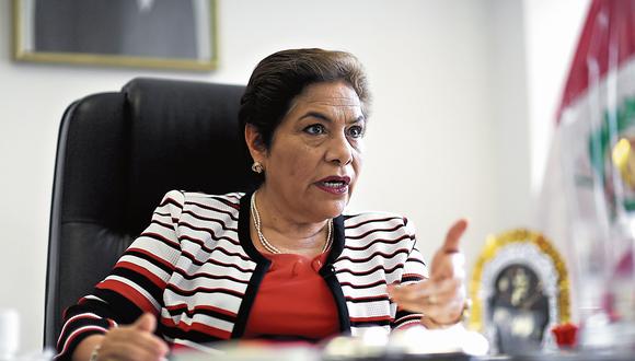 Luz Salgado saludó decisión del TC de declarar fundado el recurso de hábeas corpus. (Foto: GEC)