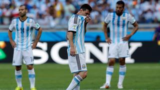Argentina vs. Irán: las caras de los argentinos antes del gol