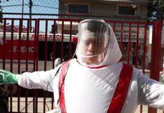 Coronavirus en México: crean novedoso traje inflable para personal médico