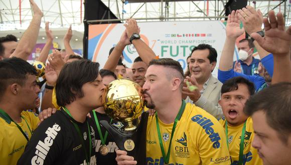 Brasil se consagró campeón del Mundial de Futsal Down 2022. (Foto: Proyecto Legado)