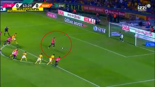 Tigres vs. Lobos BUAP: Leonardo Ramos anotó el 1-0 tras penal cobrado por el VAR | VIDEO