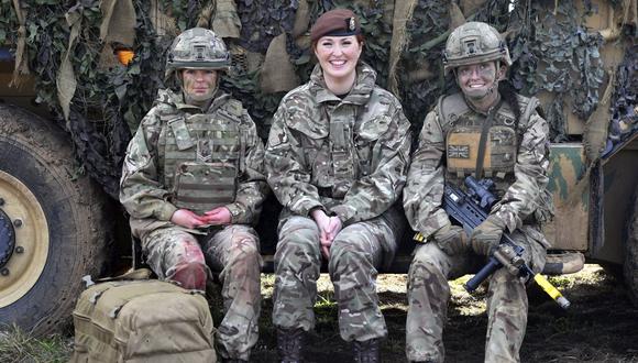 Las mujeres podrán unirse al SAS, las fuerzas especiales del Ejército británico. (AP).