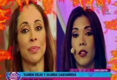 Olinda Castañeda llama 'conchuda' a Karen Dejo por criticarla 