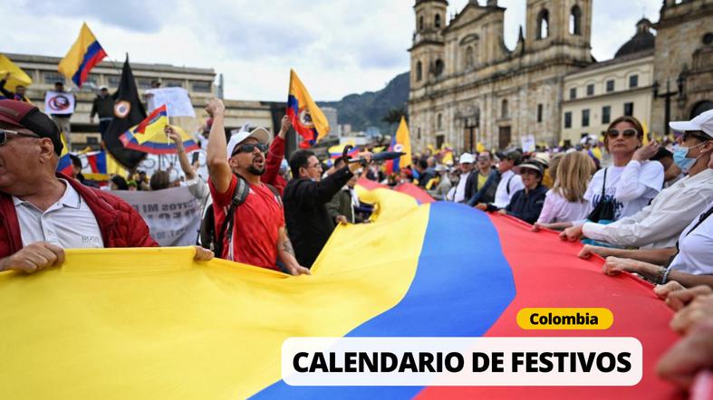 Lo último de feriados 2024 en Colombia