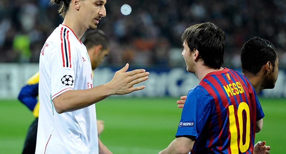 La prensa internacional hizo eco a unas supuestas declaraciones de Zlatan Ibrahimovic y sobre lo que haría con el Balón de Oro junto a Lionel Messi. (Foto: Getty Images)