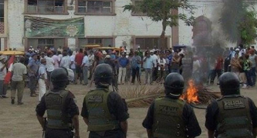 Las protestas en Tumán por la administración de la azucarera causaron la declaratoria de emergencia por parte del Poder Ejecutivo. (Foto: Agraria.pe)