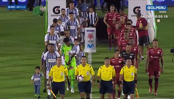 Alianza Lima vs. Universitario: mira el recibimiento de la hinchada local al cuadro íntimo en Matute | Foto: Captura