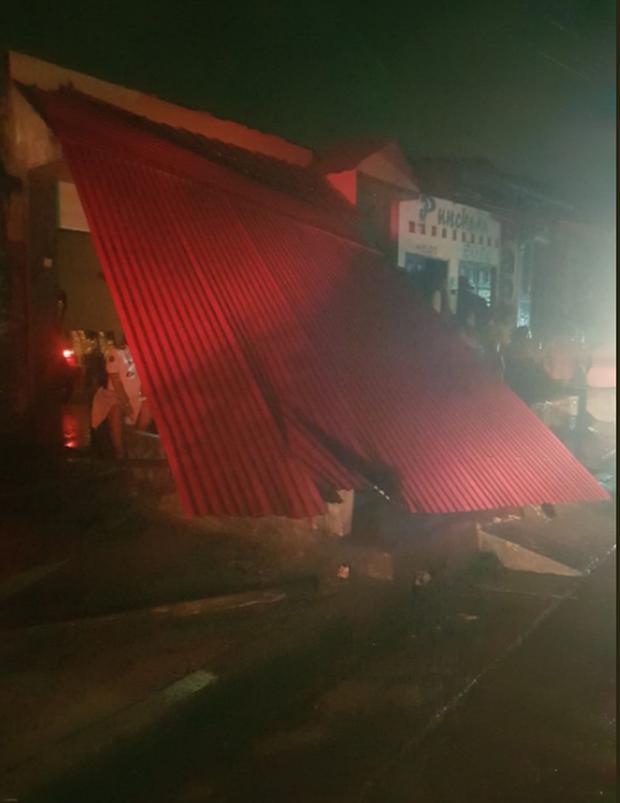 Los Bomberos difundieron imágenes tras el sismo. (Foto: Bomberos)