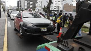 Miraflores: intervienen taxis colectivos en Av. Arequipa para erradicar mafias de extorsión