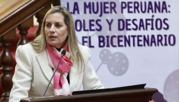 La presidenta del Congreso dijo esperar que el jefe del Estado diga toda la verdad por el bien de él y del país, a fin de esclarecer los hechos que se le imputan. (Foto: Congreso)