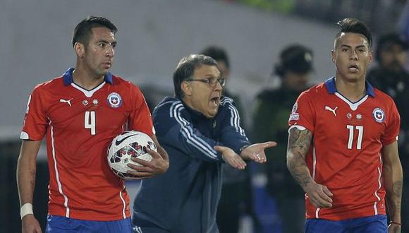 Martino sigue lamentando la derrota ante Chile del 2015