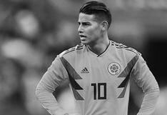 James Rodríguez generó alarma en entrenamiento de Colombia