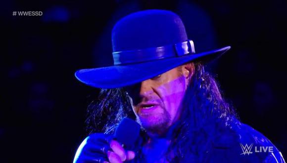 Undertaker anunció a su hermano Kane en su esquina para la lucha de Super Show Down | Foto: captura WWE
