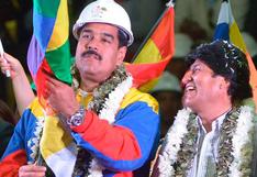 Nicolás Maduro denuncia “campaña sucia” contra Evo Morales