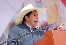 Pedro Castillo reta a los congresistas: “que pidan la vacancia ante el pueblo, no dentro de cuatro paredes”